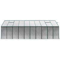 Greenfingers greenhouse aluminium polycarbonate - 6.3 x 2.44 2.1m 3