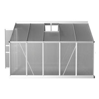 Greenfingers greenhouse aluminium polycarbonate garden shed - 302 x 250 195cm 4
