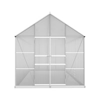 Greenfingers Greenhouse Aluminium Large Green House - 6X2.4m