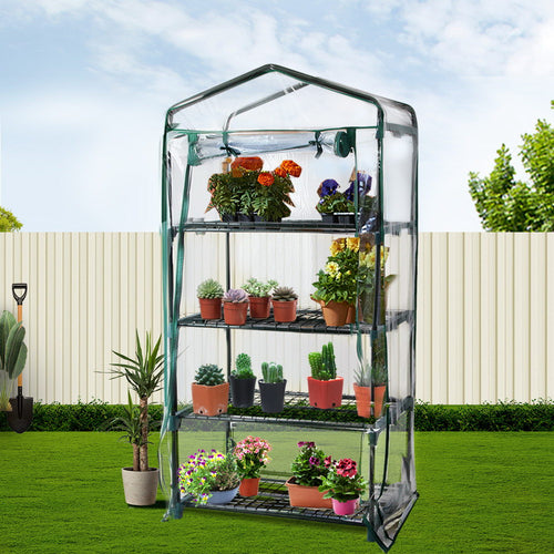Greenfingers  Mini Green House 4 Tiers - 70 x 50 x 160cm