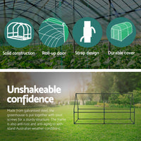 Greenfingers Garden Tunnel Green House - 180x90x90cm