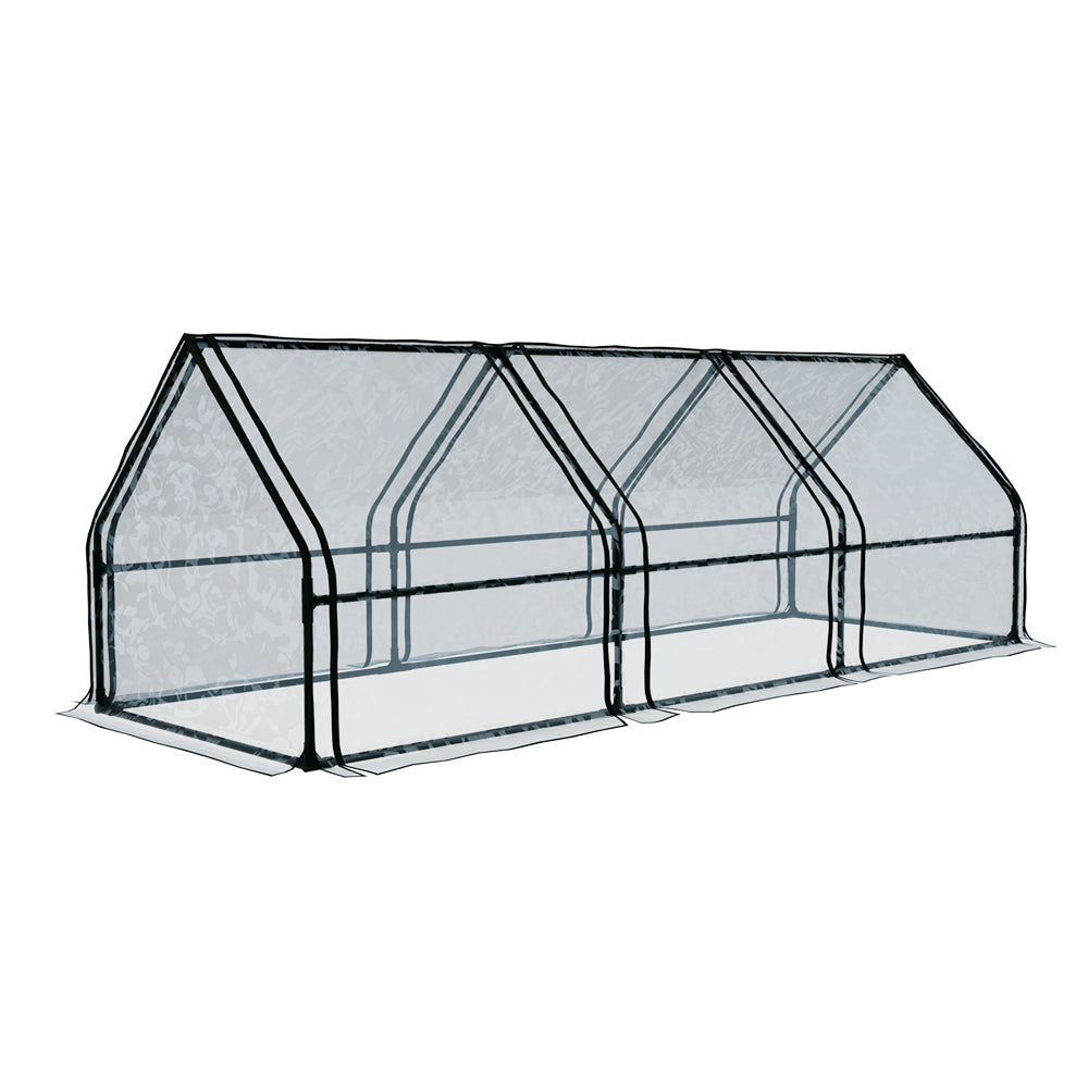 Greenfingers Mini Greenhouse  Raised Garden Bed Planter Box - 270 x 92 x 92cm