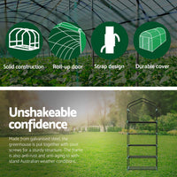 Greenfingers Mini Greenhouse 5 Tiers Garden Bed Planter Box - 189 x 69 x 49cm