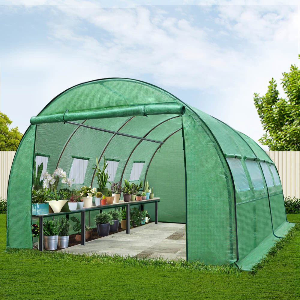 Greenfingers Walk in Green House Tunnel Dome - 4 x 3 x 2m