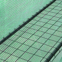 Greenfingers Greenhouse Walk in Tunnel Plant Garden Shed 8 Shelves - 200 x 155 x 140cm