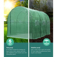 Greenfingers Greenhouse Garden Shed Storage Lawn - 3 x 2 x 2m