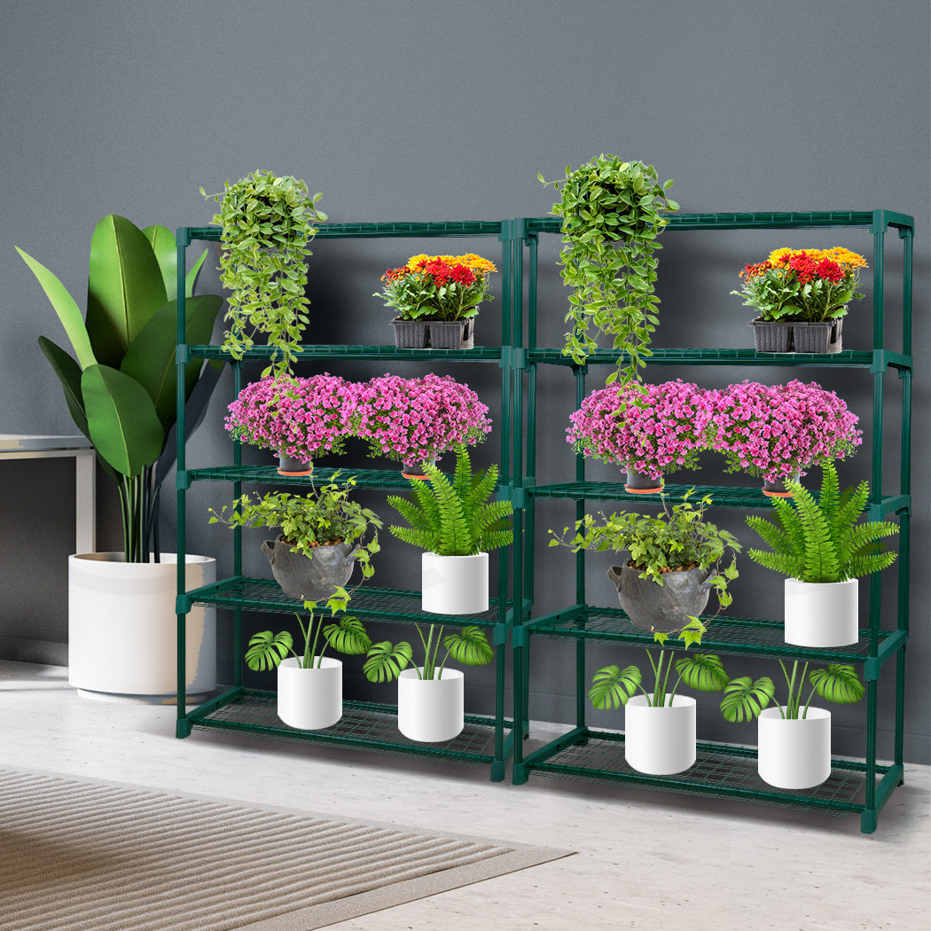 Levede 2x5 Tier Plant Shelve Garden-1954802666890727430