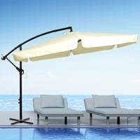Mountview 3M Outdoor Umbrella Beach Beige Without Base-1910112909254594567