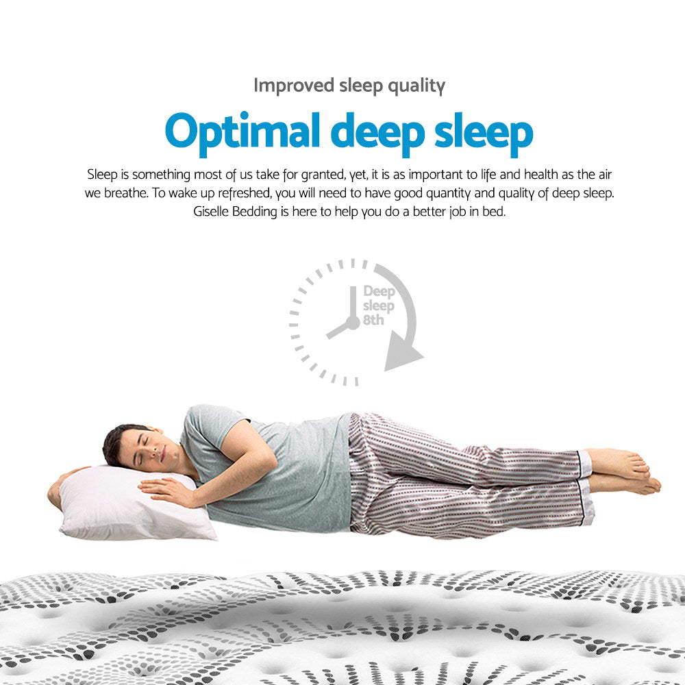 Giselle Bedding 32cm Mattress Euro Top - 3 Sizes