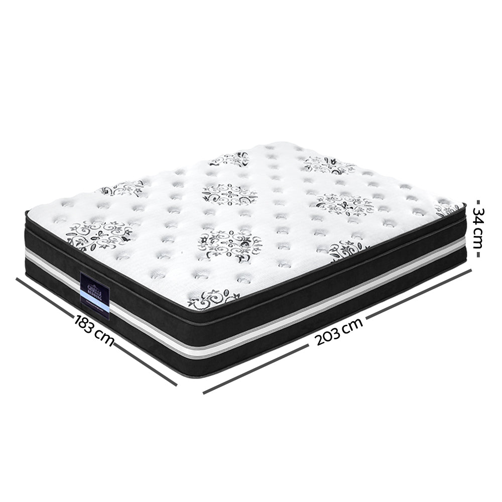 Giselle Bedding 34cm Mattress Cool Gel Memory Foam Queen Or King