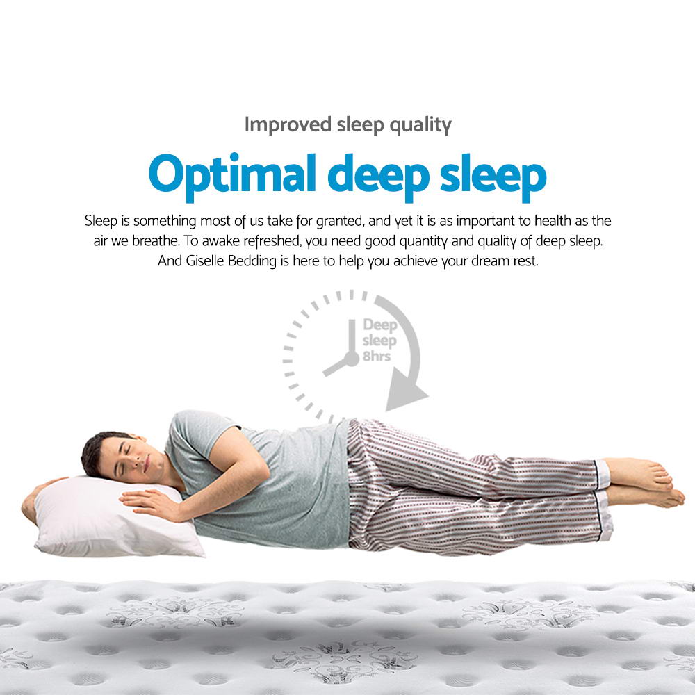 Giselle Bedding 34cm Mattress Cool Gel Memory Foam Queen Or King