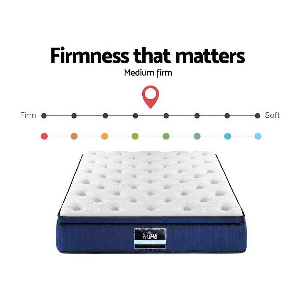 Giselle Bedding 34cm Mattress Cool Gel Memory Foam 7 Zone Queen Or King