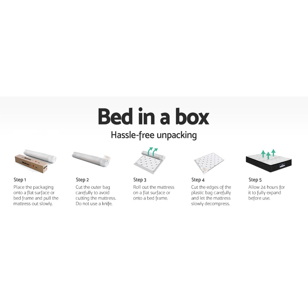 Giselle Bedding 32cm Mattress Extra Firm Queen or King