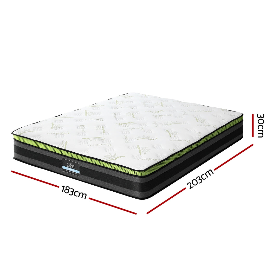 Giselle Mattress Cool Gel Foam 30cm Queen Or King