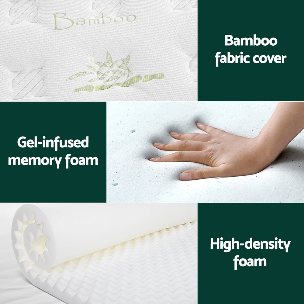 Giselle Mattress Cool Gel Foam 30cm Queen Or King