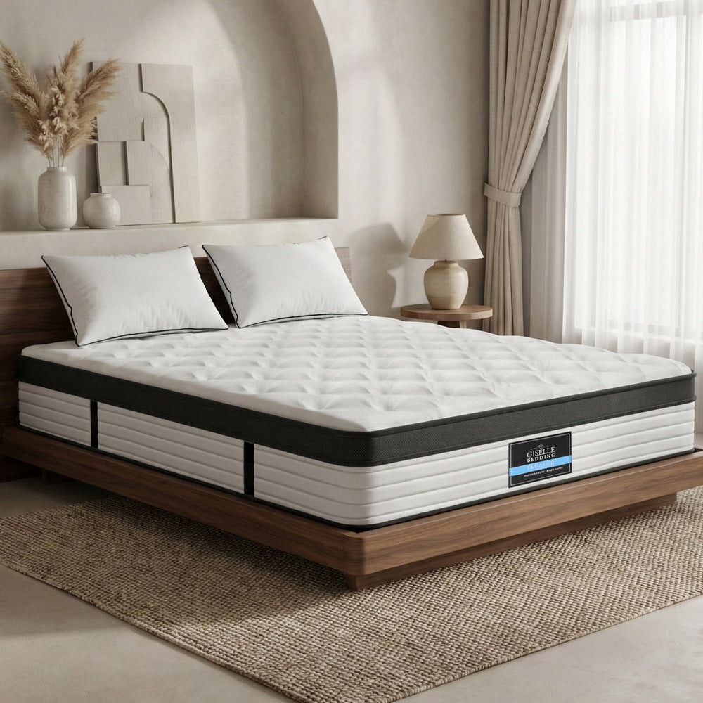 Giselle Bedding 31cm Mattress Euro Top Queen or King