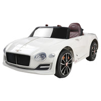 Kids Electric Ride On Car Bentley Licensed EXP12 Toy Remote 12V - White