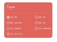 Modern Burnt Orange Sideboard Cabinet with Marble Top - 2 Sizes