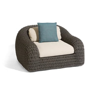 Outdoor Rattan Aluminum Recliner Sun Lounger/Armchair - various colours & styles