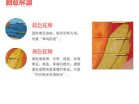 Modern Burnt Orange Sideboard Cabinet with Marble Top - 2 Sizes