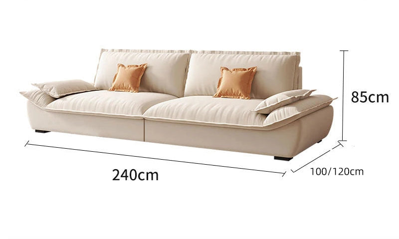 Cloud Soft Modular Fabric Lounge Sofa – 7 Sizes