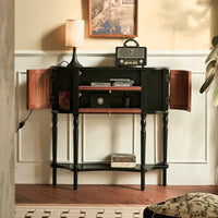 Luxury French Inspired Two-Toned Solid Wood Console Table - 2 Options