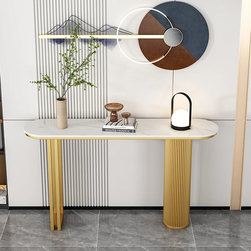 Modern Architectural Sintered Stone Console Table - 7 Colours