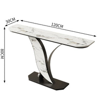 Modern European Rock Slab Entryway Console Table - 6 Options