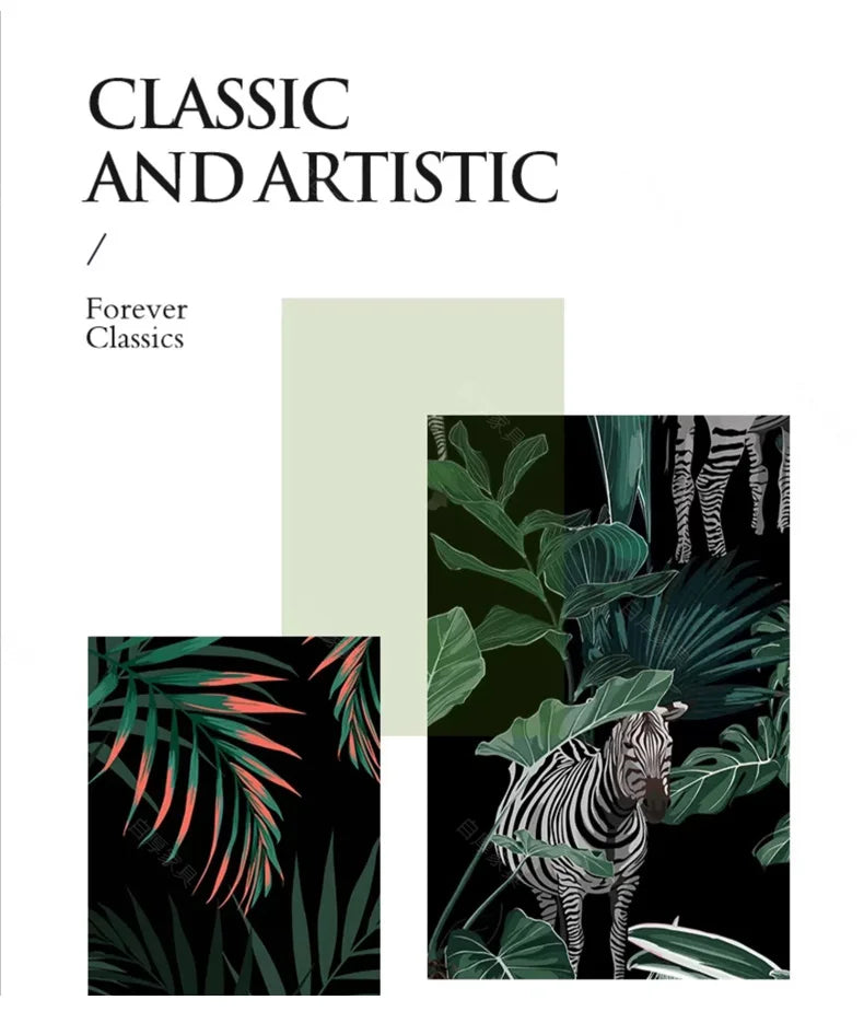 Luxury American-Style Sideboard in Black with Hand-Painted Floral Panels - 2 Sizes