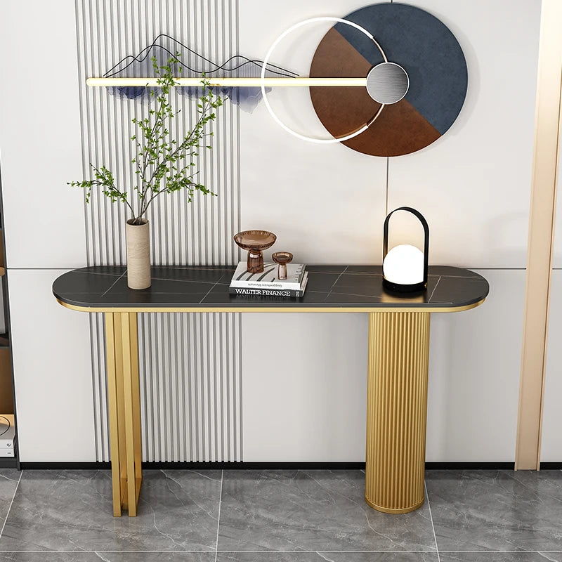 Modern Architectural Sintered Stone Console Table - 7 Colours