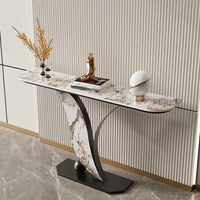 Modern European Rock Slab Entryway Console Table - 6 Options