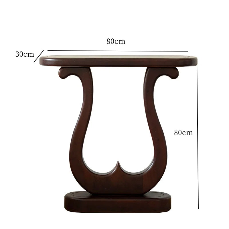 Classical Ornate Solid South American Walnut Console Table - 3 Colours