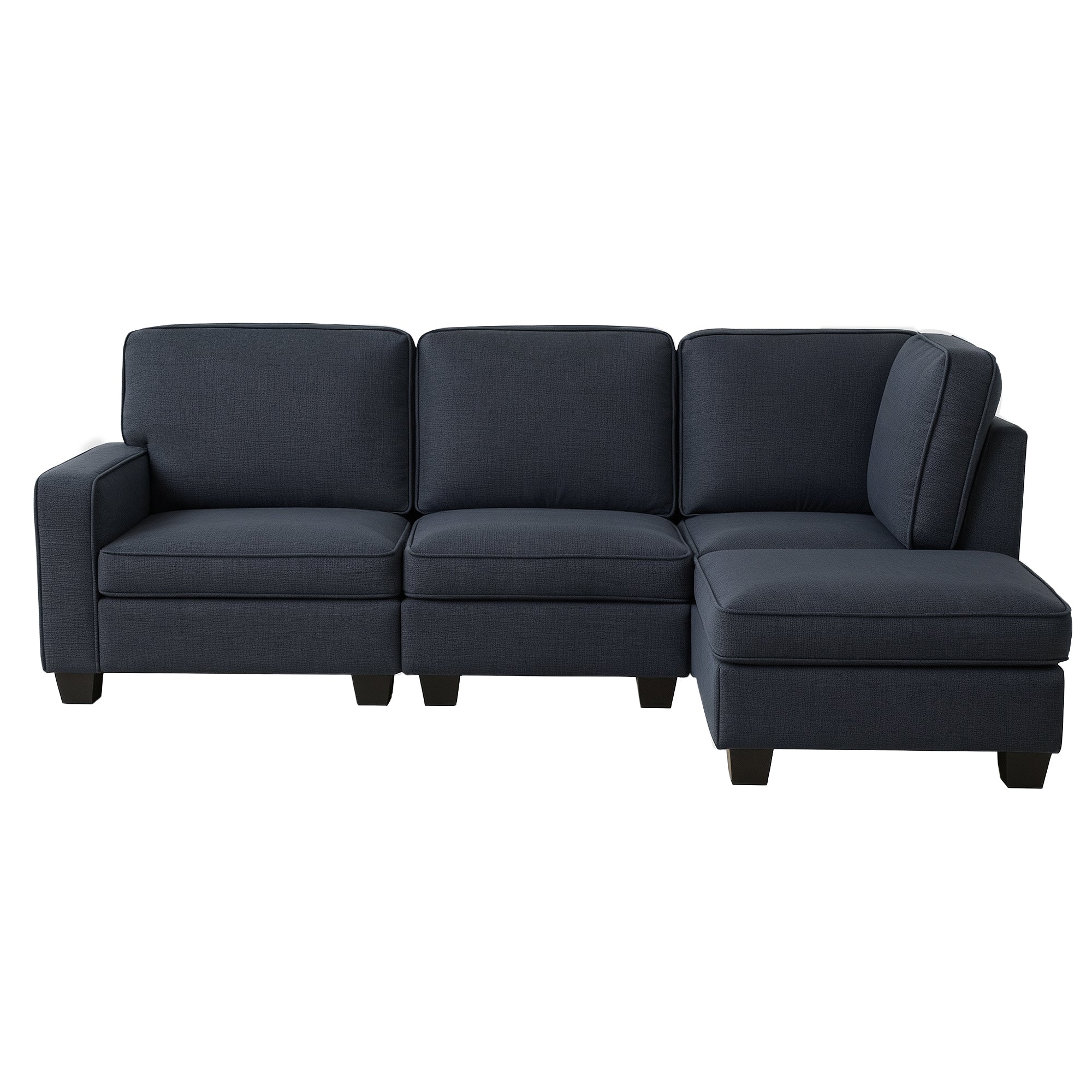 Modular Sofa Chaise Set 4-seater - Dark Grey