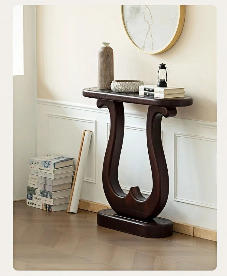 Classical Ornate Solid South American Walnut Console Table - 3 Colours