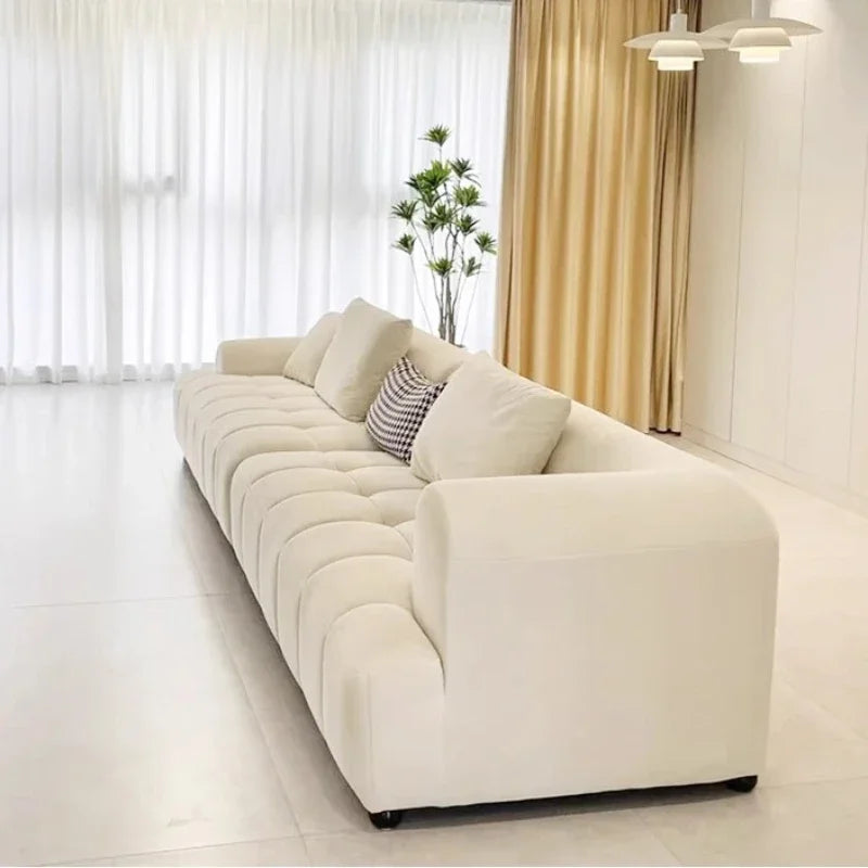 Modern Cloud Bubble Sofa – White 3 and 4 Seater