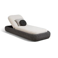 Outdoor Rattan Aluminum Recliner Sun Lounger/Armchair - various colours & styles