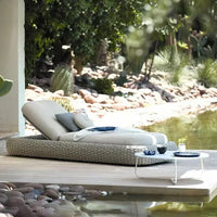 Outdoor Rattan Aluminum Recliner Sun Lounger/Armchair - various colours & styles