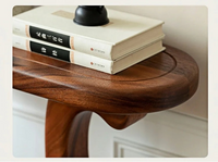 Classical Ornate Solid South American Walnut Console Table - 3 Colours