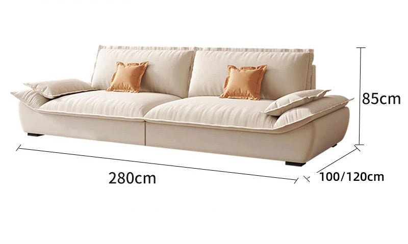 Cloud Soft Modular Fabric Lounge Sofa – 7 Sizes