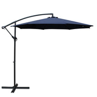 Instahut 3m Outdoor Umbrella Cantilever Beach Garden Patio - 4 Colours