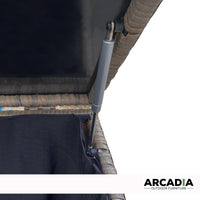 Arcadia Outdoor Rattan Storage Box  - Oatmeal