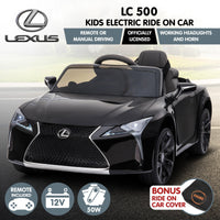 Kahuna Licensed Lexus LC 500 Kids Electric Ride On Car - Black or White