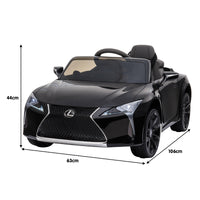 Kahuna Licensed Lexus LC 500 Kids Electric Ride On Car - Black or White