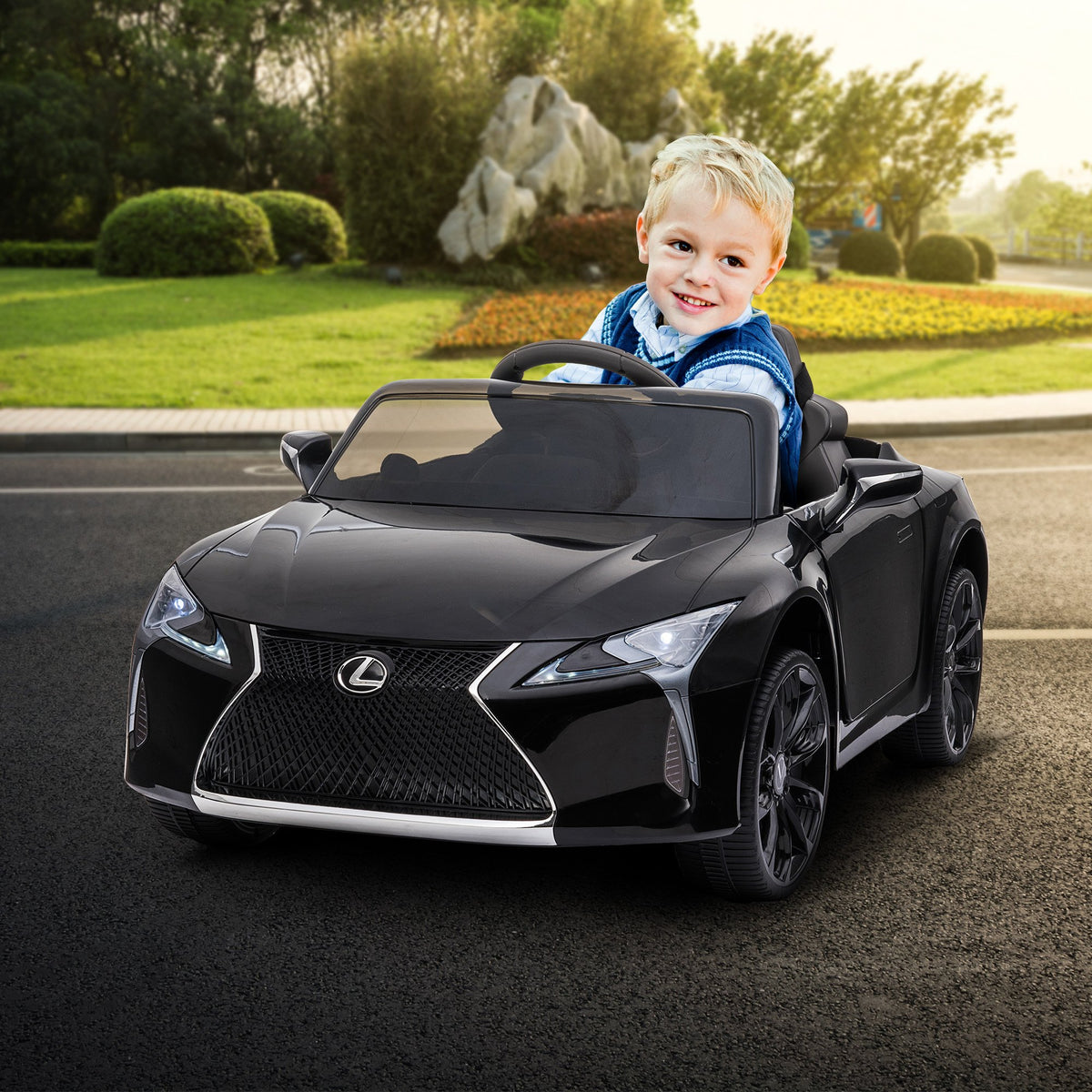 Kahuna Licensed Lexus LC 500 Kids Electric Ride On Car - Black or White