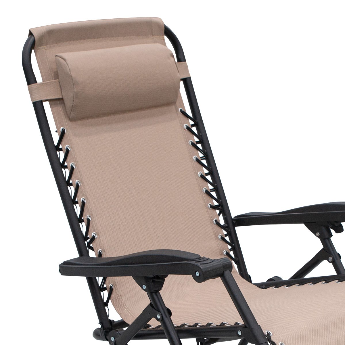 Wallaroo Zero Gravity Reclining Deck Lounge - Beige