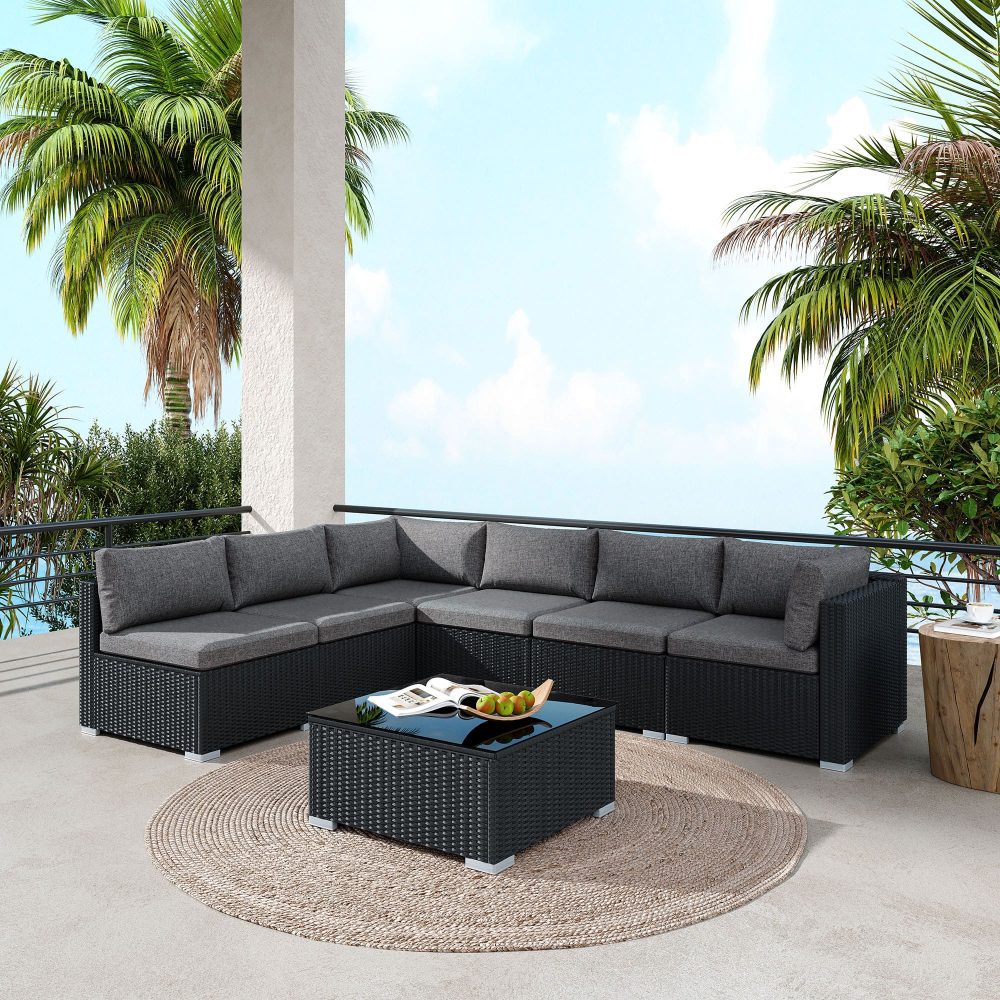 Veranda fancy grande sofa set 2