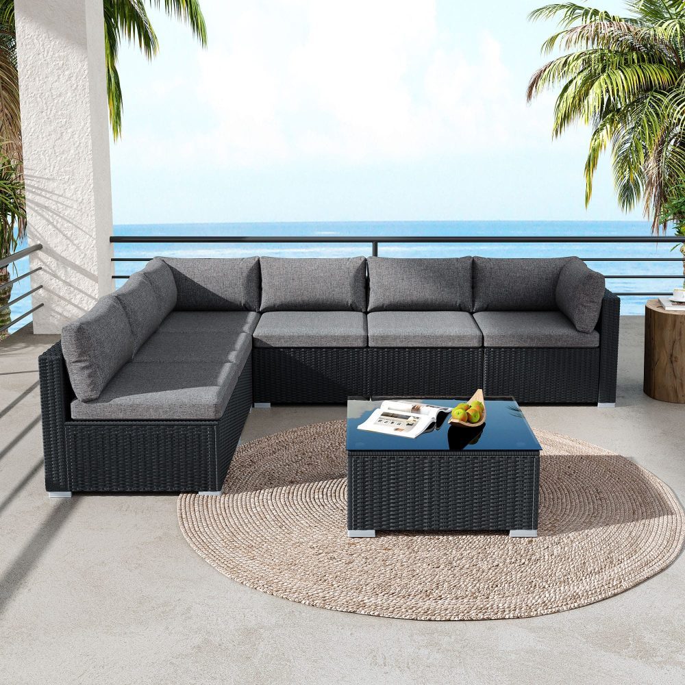 Veranda fancy grande sofa set 3