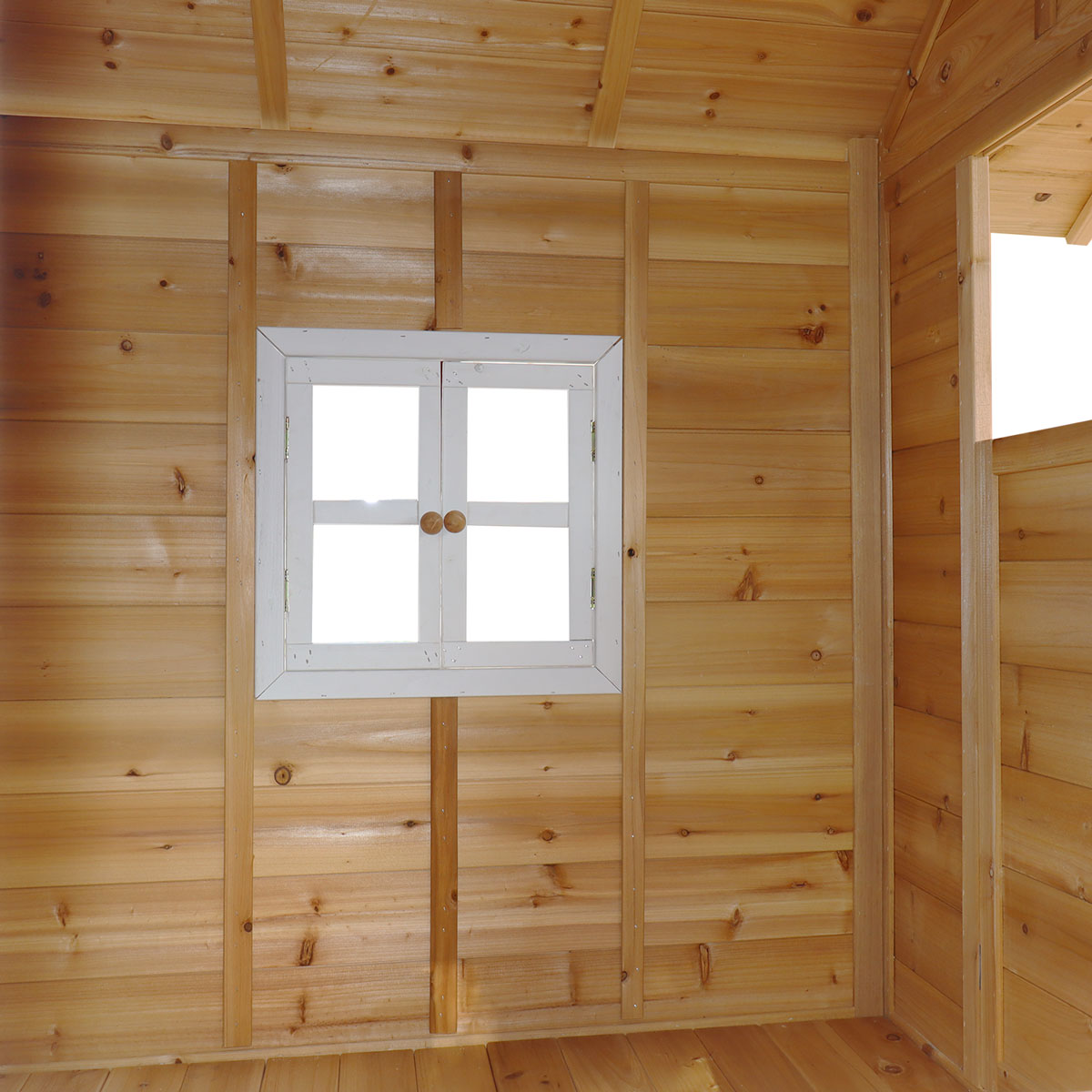 Lifespan kids archie elevated cubby house with green slide 8