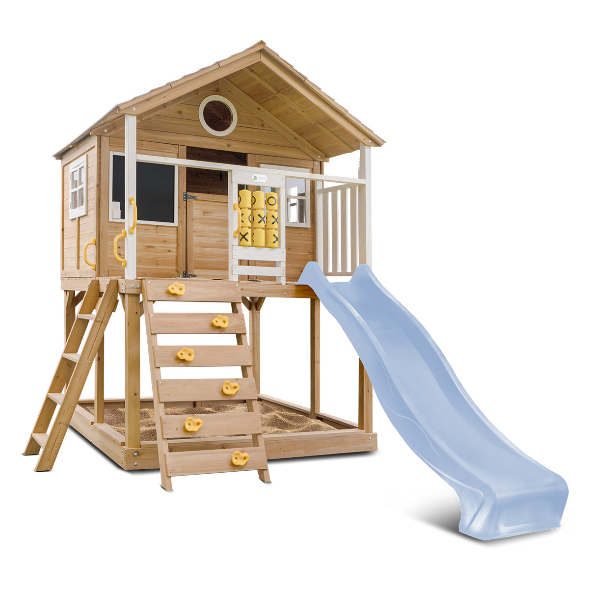 Lifespan Kids Warrigal Cubby House with 2.2m Slide - 4 Colours