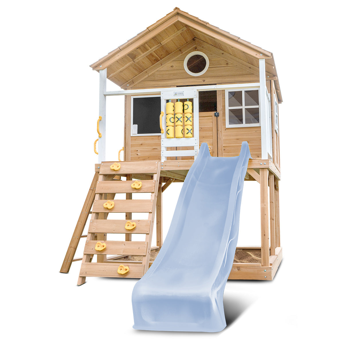 Lifespan Kids Warrigal Cubby House with 2.2m Slide - 4 Colours